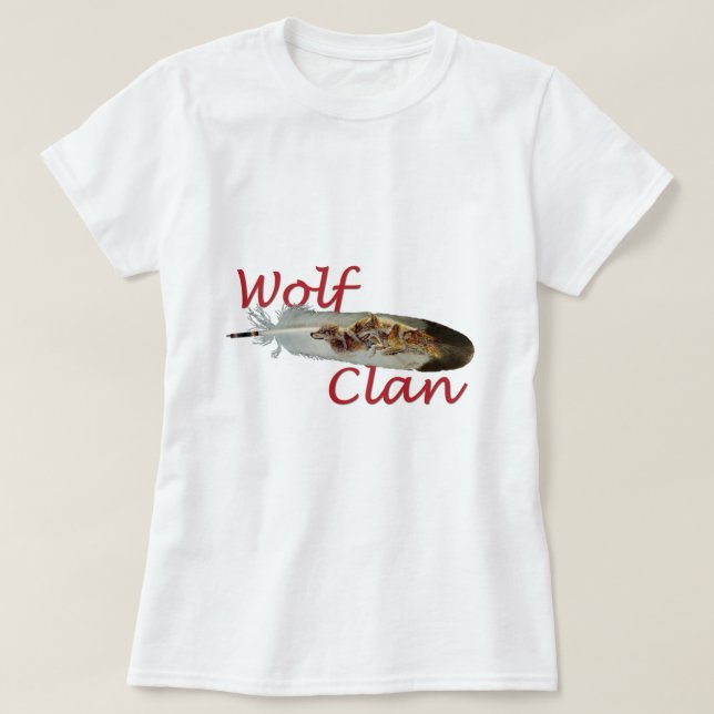 T-shirt Clan de loup (Design devant)