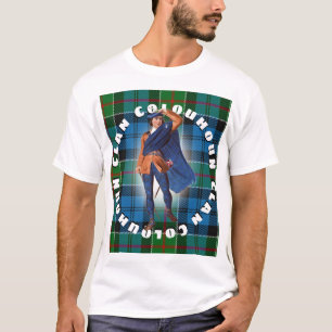 T-shirt Clan de style Highland Colquhoun Tartan