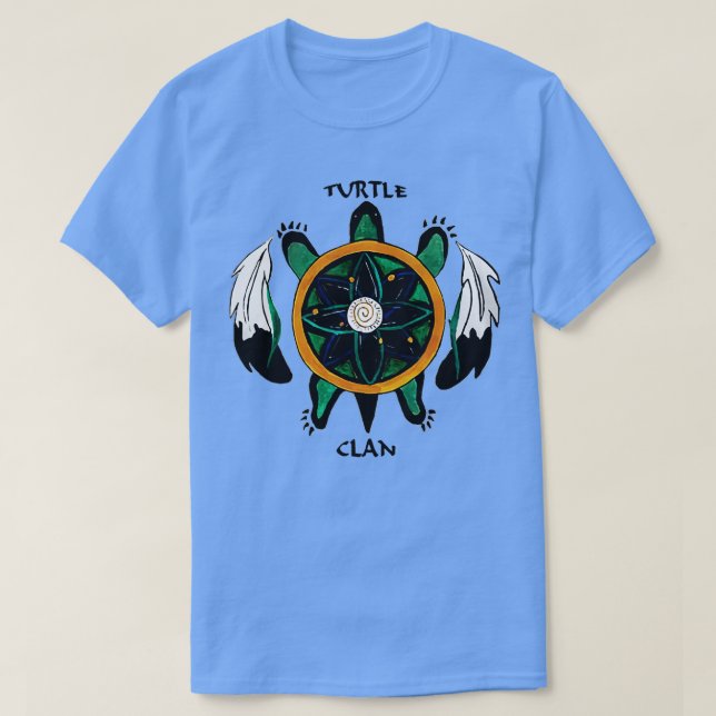 T-shirt clan de tortue (Design devant)