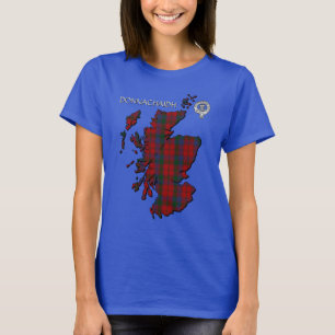 T-shirt Clan Donnachaidh (Robertson) Crest & Tartan