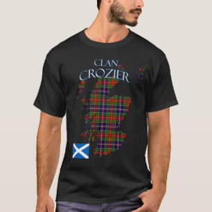 T-shirt Clan écossais crozier Tartan Écosse