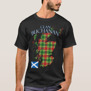 T-shirt Clan écossais de Buchanan Tartan Écosse