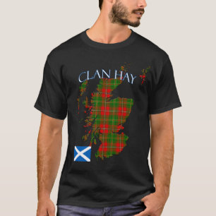 T-shirt Clan écossais de Hay Tartan Écosse
