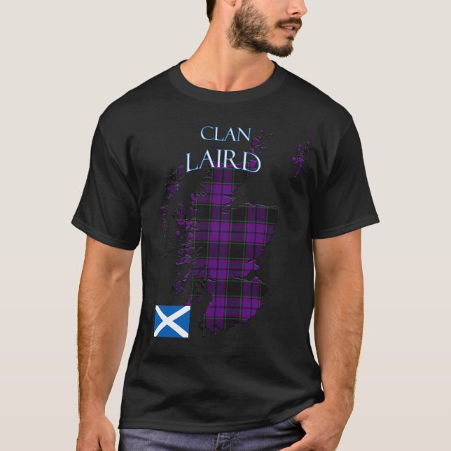T-shirt Clan écossais Laird Tartan Écosse (Devant)
