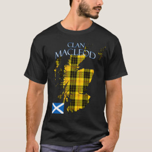T-shirt Clan écossais MacLeod Tartan Écosse