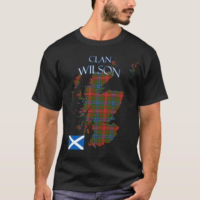 T-shirt Clan écossais Tartan Écosse (Devant)