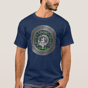 T-shirt Clan Farquharson Crest & Tartan Knot