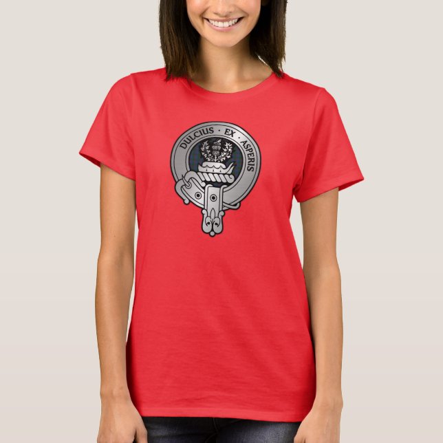 T-Shirt Clan Ferguson Creste & Tartan (Devant)