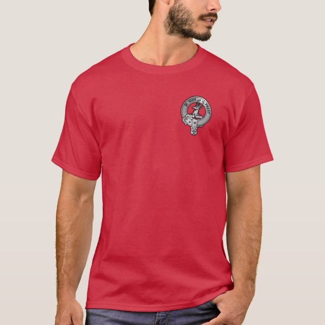 T-shirt Clan Fraser de Lovat Blason  (Devant)