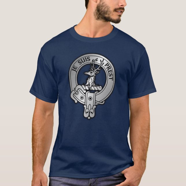 T-shirt Clan Fraser de Lovat Crest  (Devant)