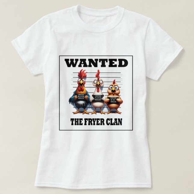 T-shirt Clan Fryer de la dame (Design devant)