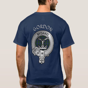 T-shirt Clan Gordon Crest & Tartan