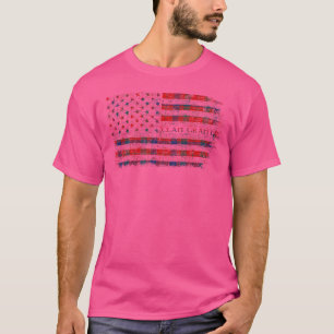 T-shirt Clan Grant de Rothiemurchus écossais tartan US fla