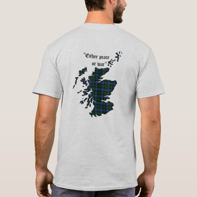 T-shirt Clan Gunn Adulte (Dos)