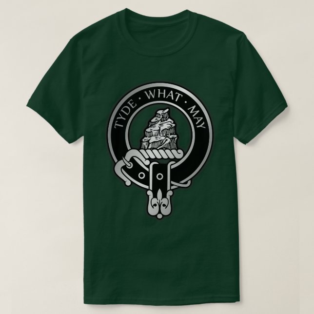 T-shirt Clan Haig Crest Tartan 3 (Design devant)