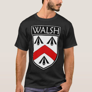 T-shirt Clan irlandais Crest Walsh