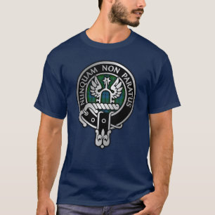 T-shirt Clan Johnstone Crest & Tartan