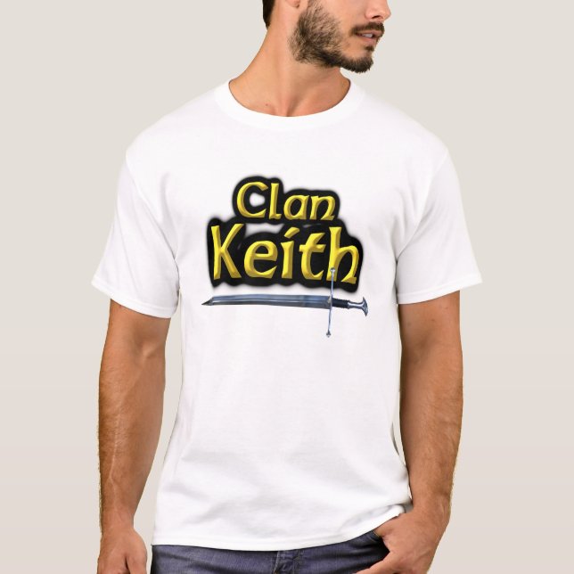 T-shirt Clan Keith Inspiré écossais (Devant)