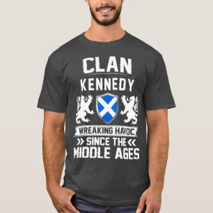 T-shirt Clan KENNEDY famille écossaise écossaise mères éco