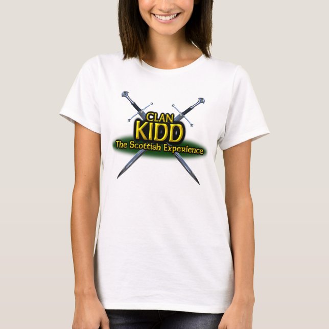 T-shirt Clan Kidd L'expérience écossaise (Devant)