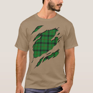 T-shirt Clan Kincaid Tartan Effets Plaid