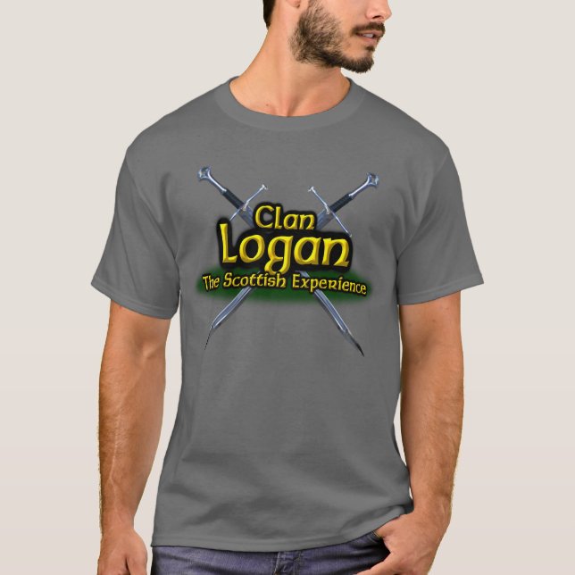 T-shirt Clan Logan L'expérience écossaise (Devant)