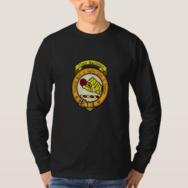T-shirt Clan MacBean Crête Écossaise   (Devant)