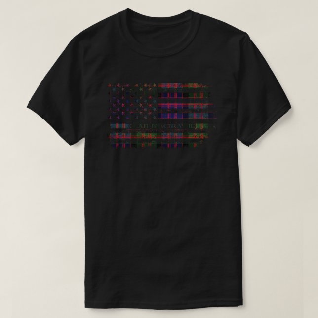 T-shirt Clan MacBrayne Drapeau écossais écossais Drapeau a (Design devant)