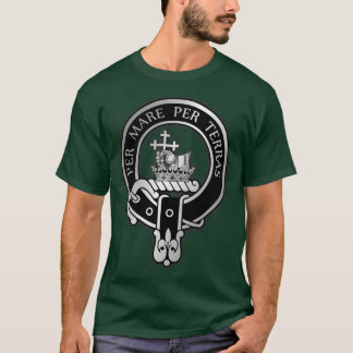 T-shirt Clan MacDonald Crest Tartan 1