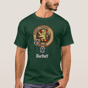 T-shirt Clan MacDuff Crest sur Tartan