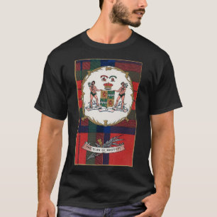 T-shirt Clan MacDuff Insigne de crête de Tartan Vintage