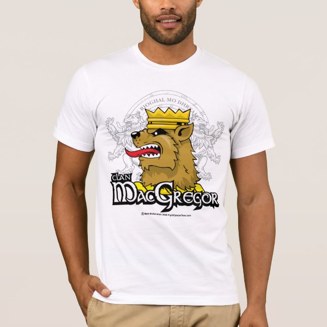 T-shirt Clan MacGregor (Devant)