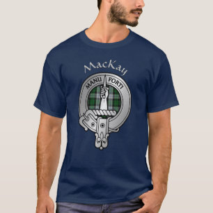 T-shirt Clan MacKay Crest & Dress Tartan