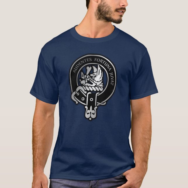 T-shirt Clan MacKinnon Crest (Devant)