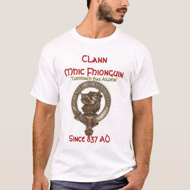 T-shirt Clan MacKinnon- depuis l'ANNONCE 837 (Devant)