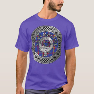 T-shirt Clan MacLaine Crest Tartan Knot