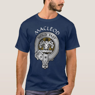 T-shirt Clan MacLeod Crest & Tartan