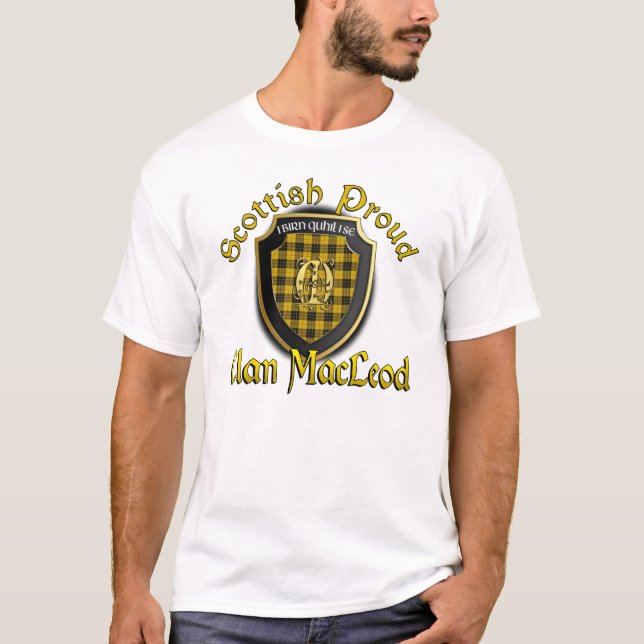 T-shirt Clan MacLeod des chemises fières écossaises de (Devant)