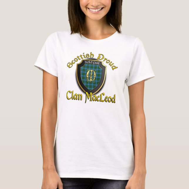 T-shirt Clan MacLeod des chemises fières écossaises de (Devant)
