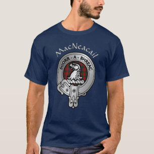 T-shirt Clan MacNeacail (MacNicol/Nicolson) Crest & Tartan