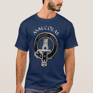 T-shirt Clan Malcolm Crest