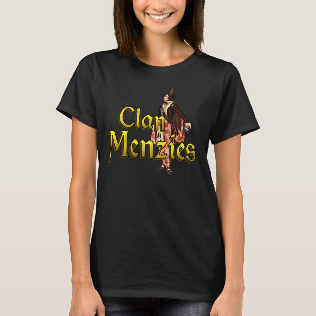 T-shirt Clan Menzies Highland (Devant)