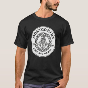 T-shirt Clan Montgomery Scottish Thistle Highland Games