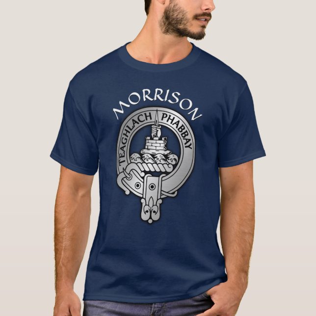 T-shirt Clan Morrison Crest (Devant)