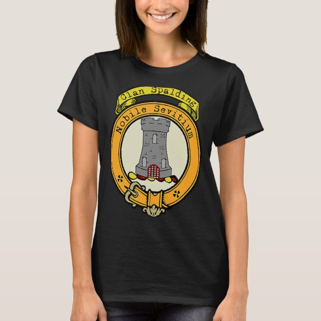 T-shirt Clan Nairn Spalding Crest Scottish (Devant)