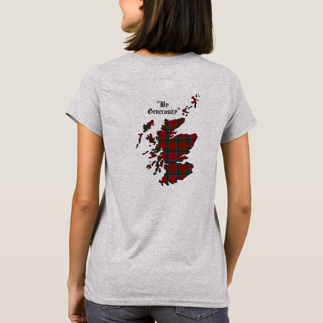 T-shirt Clan Nicolson Femmes (Dos)