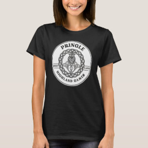 T-shirt Clan Pringle Scottish Thistle Highland Games
