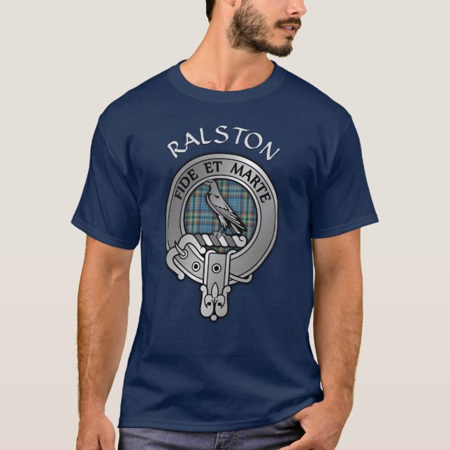 T-shirt Clan Ralston Crest (Devant)