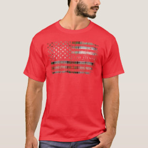 T-shirt Clan Stewart Victoria Scottish tartan Drapeau amér