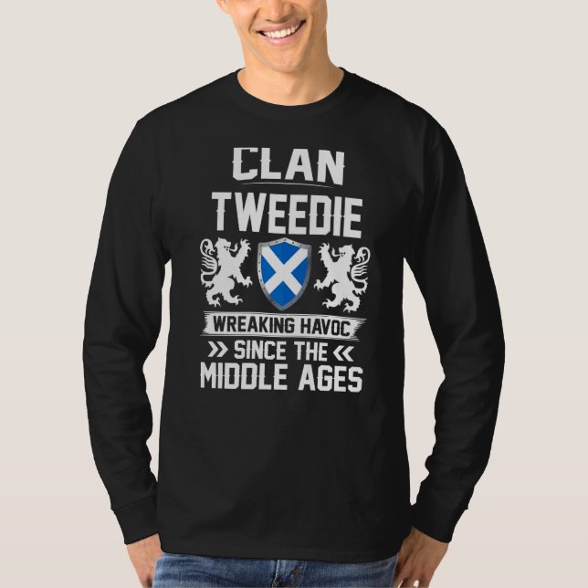 T-shirt Clan Tweedie Scottish Family Clan Scotland Wreakin (Devant)